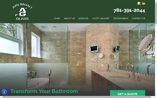 Arlmont Glass & Mirror website