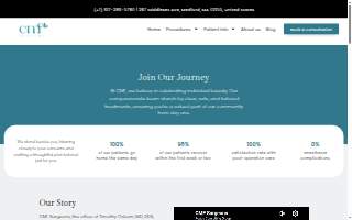 CMF Surgeons website