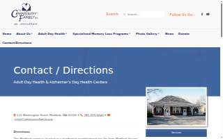 Community Family - Medford Center website