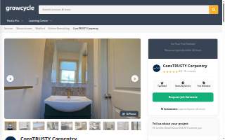 consTRUSTY Carpentry LLC website