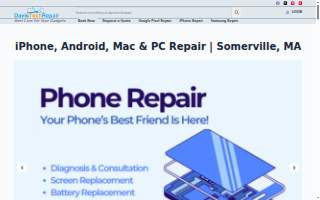 Davis Tech Repair website