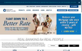 Mass Bay Credit Union of Medford website
