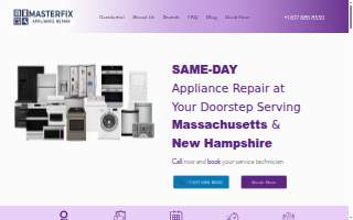 MasterFix Appliance Repair LLC website