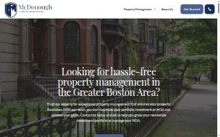McDonough Property Management website