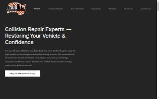 Medford City Auto Body website