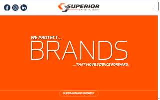 Superior Brand Solutions website