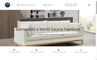 World Source Furniture website