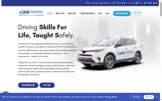 Centerpoint Driving Academy website