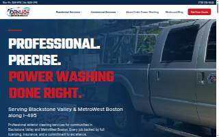 Drake Power Washing website