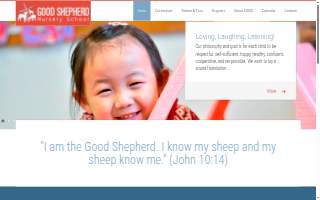 Good Shepherd Nursery School website