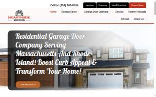 Hearthside Doors of Medway website