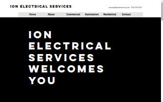 ION Electrical Services website