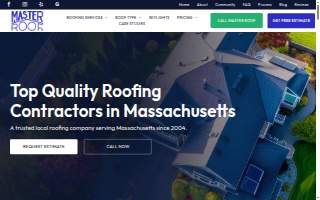 Master Roof website