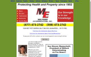 Milford Exterminating of Medway website