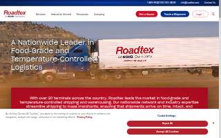 Roadtex website