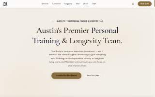 RxFit Functional Medicine website