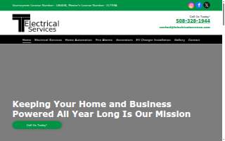 TElectrical Services website