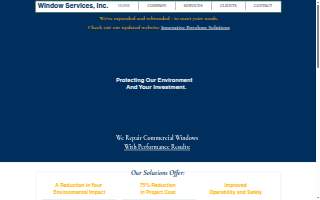 Window Services Inc website