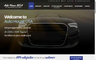 Auto House USA website