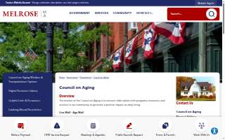 Council On Aging website