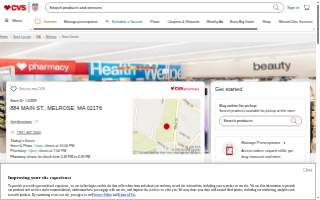CVS of Melrose website