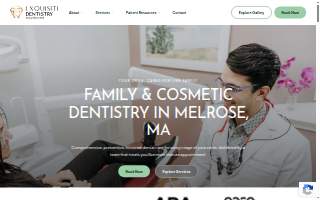 Exquisite Dentistry website