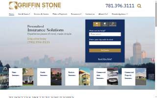Griffin Stone Insurance Group of Melrose website