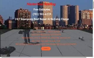 Master Seal Roofing website
