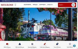 Melrose City Inspectional Services website