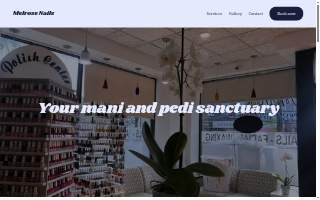 Melrose Nails website