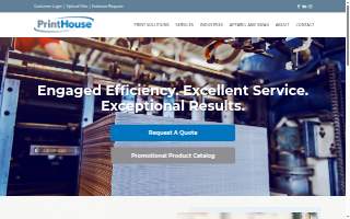 Print House of Melrose website
