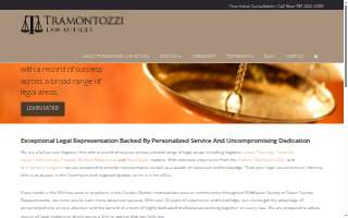 Tramontozzi Law Office website