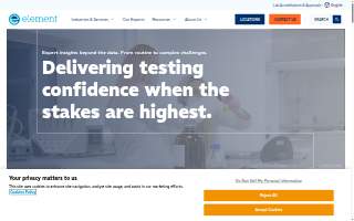 Element Care PACE website