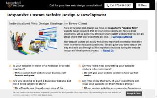 Targeted Web Design website