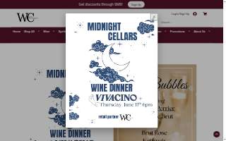 Wine ConneXtion website