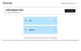 Cell Surgeon website
