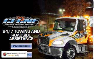 CLONE Towing & Recovery Services Inc website