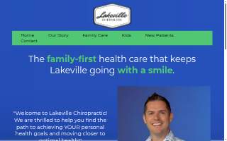Lakeville Chiropractic website