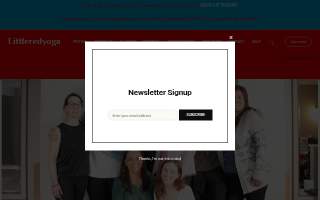 Littleredyoga, LLC. website