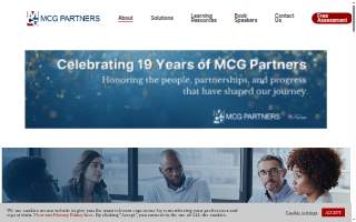 MCG Partners website