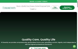 Serenity Home Inc website