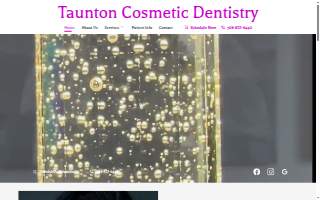 Taunton Cosmetic Dentistry of Raynham website