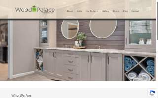 Wood Palace Kitchens, Inc. website