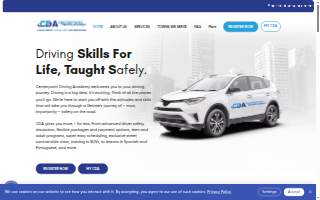 Centerpoint Driving Academy website