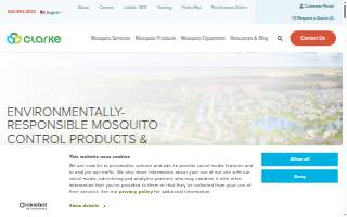 Clarke Customer Care website