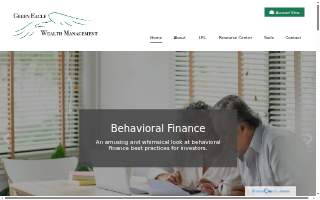 Green Eagle Wealth Management website