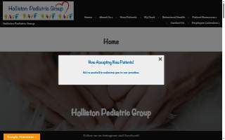 Holliston Pediatric Group website