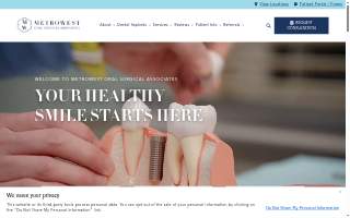 Metrowest Oral Surgical Associates of Northborough website