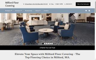 Milford Floor Covering website