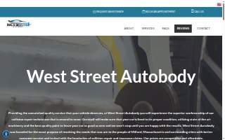 West Street Autobody website
